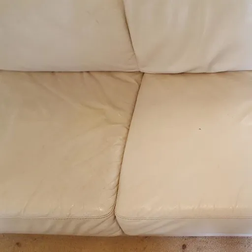 Leather lounge suite clean - PARTIALLY COMPLETED